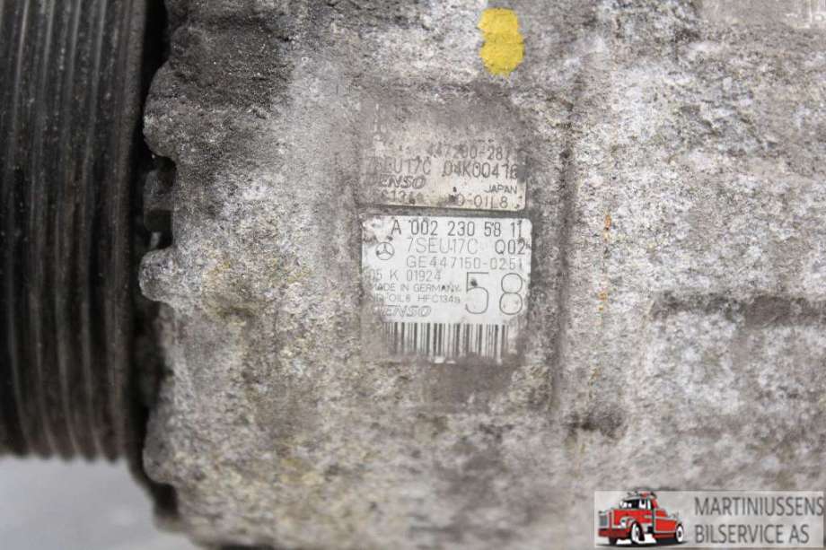 Aircondition kompressor til Mercedes ML 2005-2011 (W164) (W164) (MERCEDES|A 002 230 58 11|)