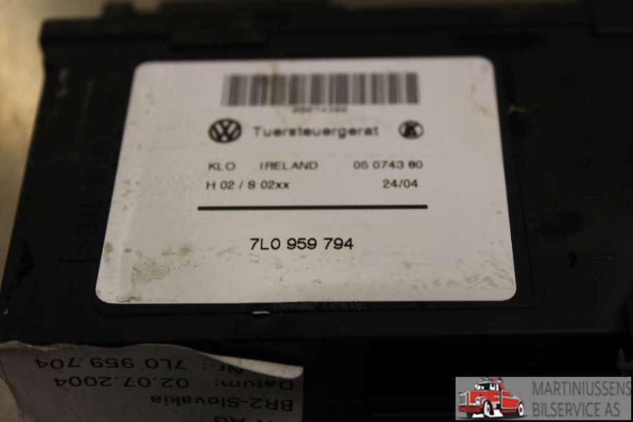 Ruteheis høyre til VW Touareg 2003-2007 (Type I, Fase 1)  (VOLKSWAGEN|7L0 959 794|)