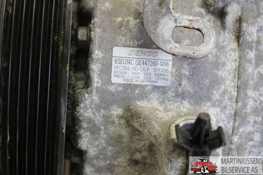 Aircondition kompressor til Toyota Avensis 2009-2015 (Type III, Fase 1)  (TOYOTA|GE447260-1496|)