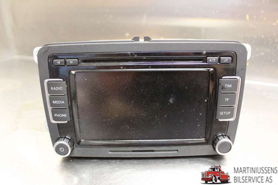 Bilstereo til VW Polo 2009-2014 (Type V, Fase 1)  (VOLKSWAGEN|3C8 035 195|)