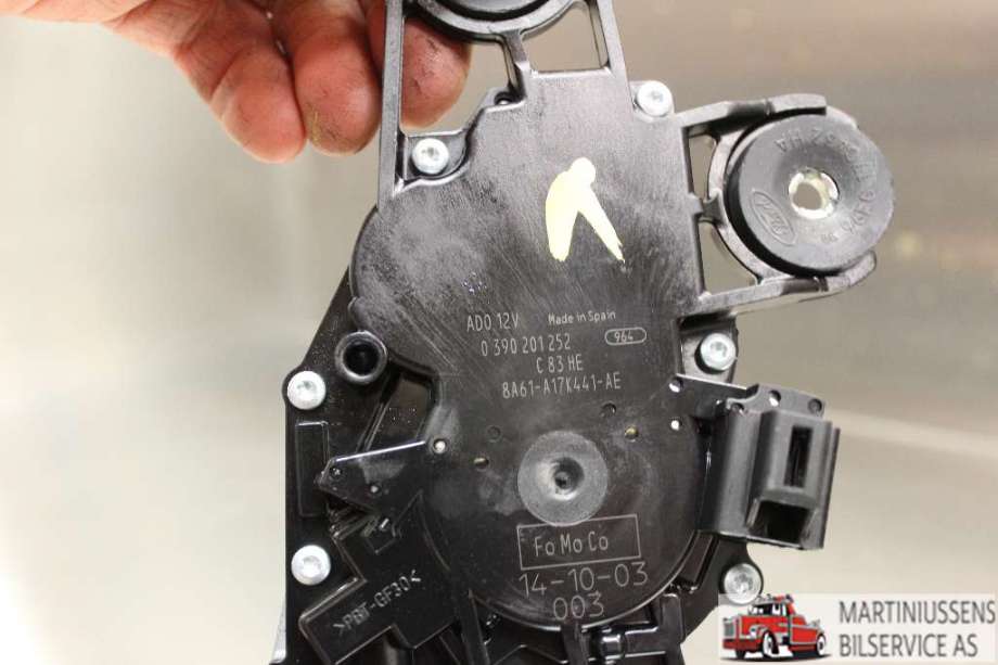 Viskermotor bakrute til Ford Fiesta 2013-2017 (Type VI, Fase 2)  (FORD|8A61-A17K441-AE|0 390 201 525|)