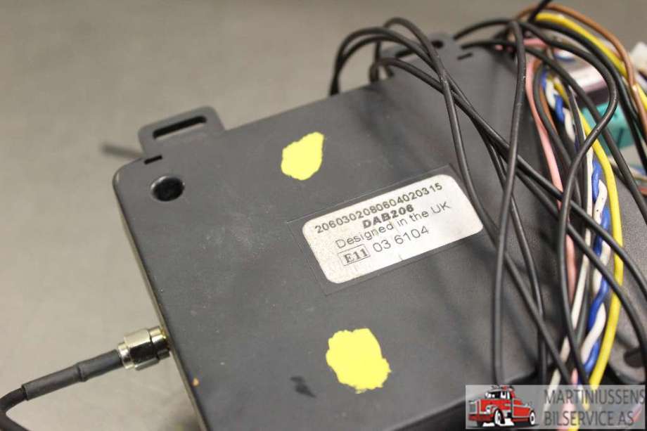 Antenne navigasjon til Ford Fiesta 2013-2017 (Type VI, Fase 2)  (FORD|2060302080604020315|03 6104|)