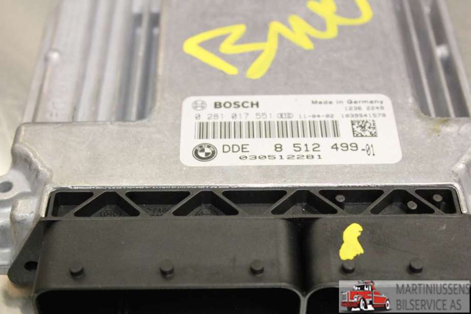 Styreenhet motor til BMW 1-Serie 2004-2011 (E81/E82/E87/E88) (E81/E82/E87/E88) (BMW|8 512 499|0 281 017 551|)