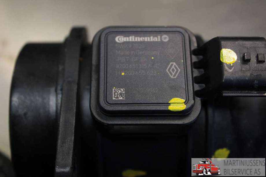 Luftmengde/luftmassemåler til Renault Kangoo, 2008-2021 (Type II)  (RENAULT|8200 651315--C)