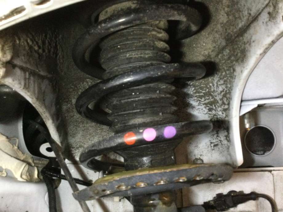 Fjærbein høyre foran til Renault Kangoo, 2008-2021 (Type II)  (RENAULT|)