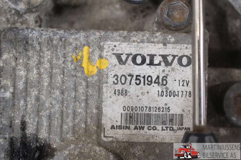 Girkasse automat til Volvo V70 2007-2013 (Type III, Fase 1)  (VOLVO|6-AUT 2WD / TF-80SC|)