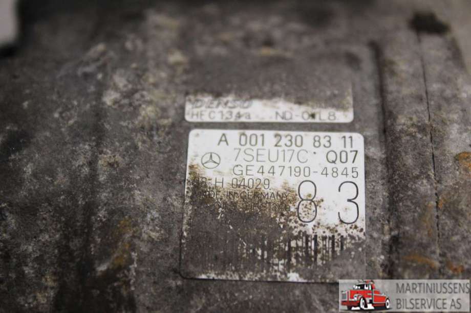 Aircondition kompressor til Mercedes ML 2005-2011 (W164) (W164) (MERCEDES|A 001 230 83 11|)