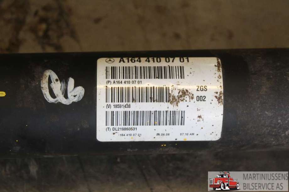 Mellomaksel fremre til Mercedes ML 2005-2011 (W164) (W164) (MERCEDES|)
