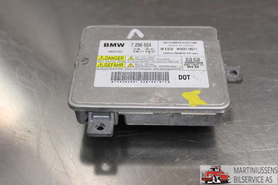 Styreenhet xenon/ballast til BMW 3-Serie, 2005-2011 (E90/E91/E92/E93) (E90/E91/E92/E93) (BMW|7 250 624)