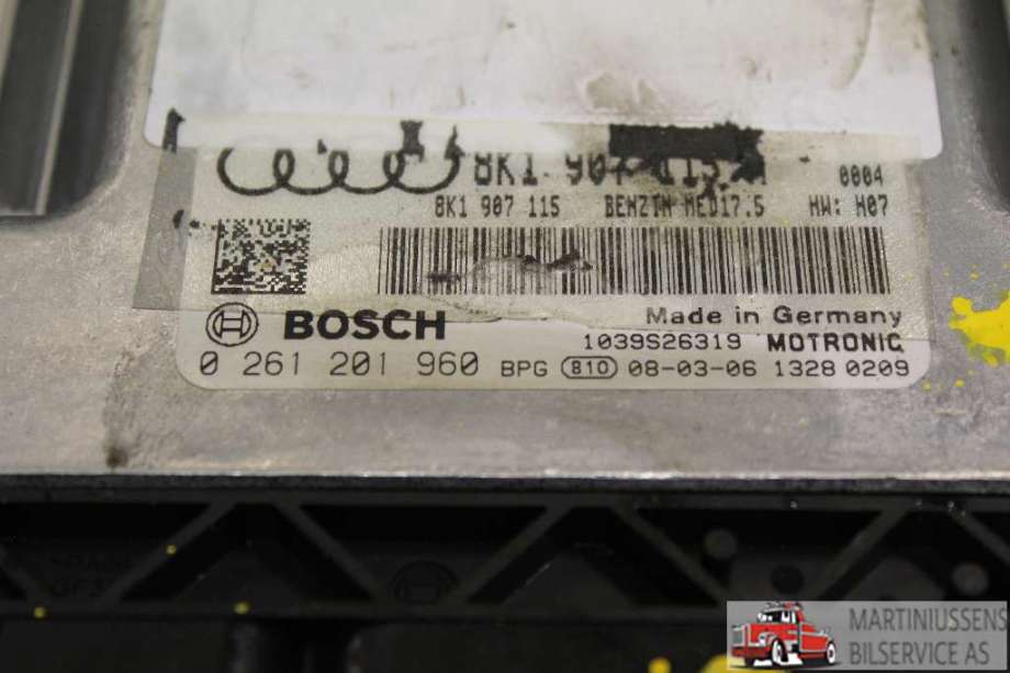 Styreenhet motor til Audi A4 2007-2014 (Type IV) (B8) (B8) (AUDI||0 261 201 960)