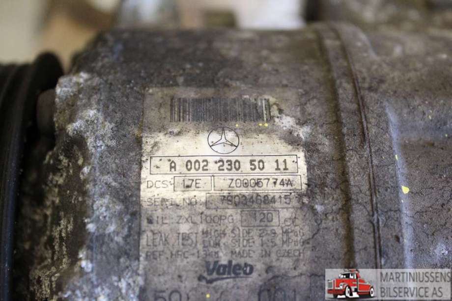 Aircondition kompressor til Mercedes C-Klasse, 2011-2014 (Fase 2) (W204) (W204) (MERCEDES|A 002 230 50 11)