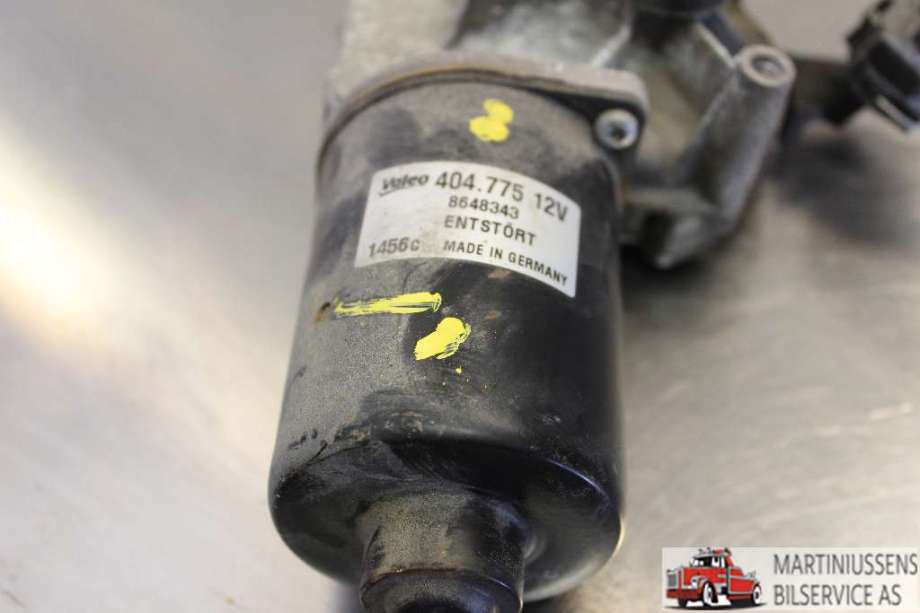 Viskermotor frontrute til Volvo S60 2005-2010 (Type I, Fase 2)  (VOLVO|404.775|)