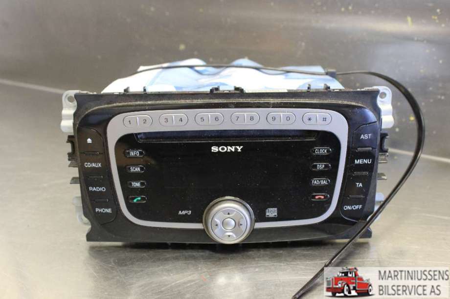 Bilstereo til Ford Mondeo 2007-2010 (Type IV, Fase 1)  (FORD|7S7T-18C939-CD|)