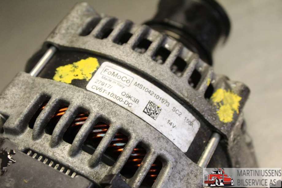 Dynamo til Ford Focus, 2014-2018 (Type III, Fase 2)  (FORD|CV6T-10300-DC)