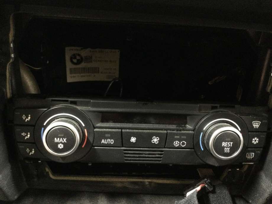 Varmeapparat betjening til BMW 3-Serie, 2005-2011 (E90/E91/E92/E93) (E90/E91/E92/E93) (BMW|6411 9162983-01)