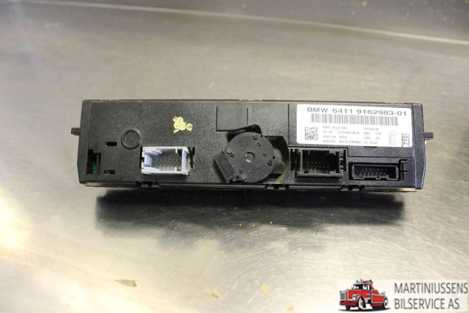 Varmeapparat betjening til BMW 3-Serie 2005-2011 (E90/E91/E92/E93) (E90/E91/E92/E93) (BMW|6411 9162983-01|)