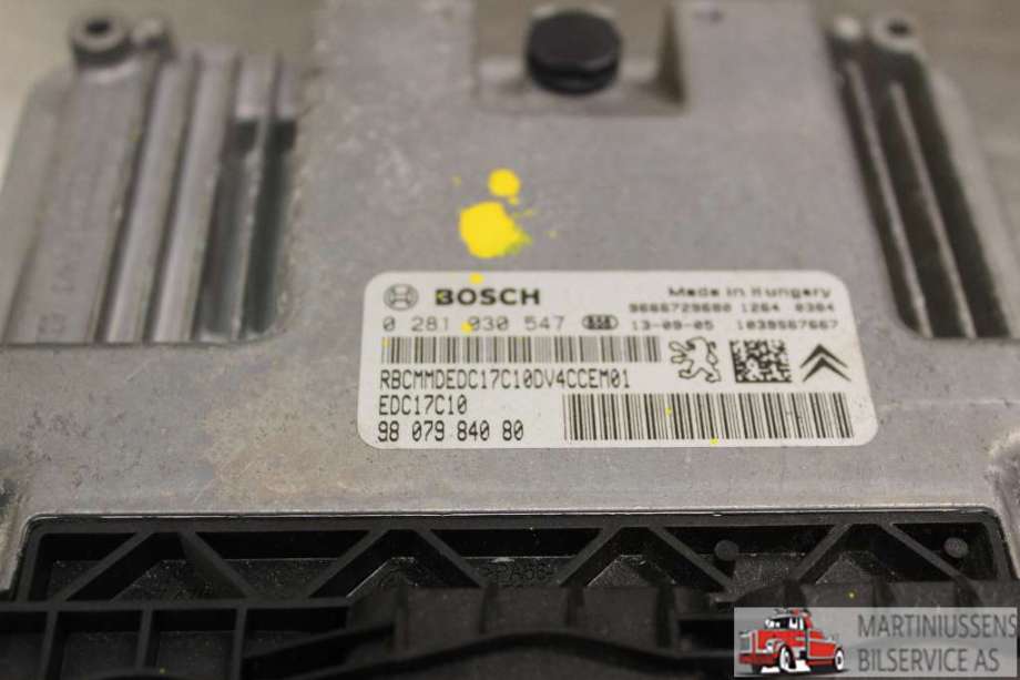 Styreenhet motor til Peugeot 208 2012-2019 (Type I)  (PEUGEOT|0 281 930 547|)