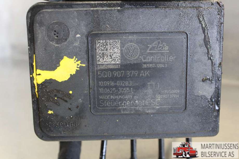 ABS sentral til VW e-Golf, 2014-2017 (Fase 1)  (VOLKSWAGEN|5Q0 907 379 AK)