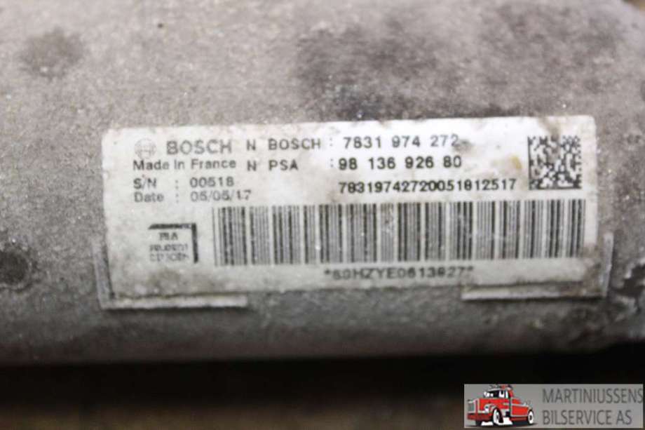 Tannstang til Toyota Proace, 2016-->> (Type II)  (TOYOTA|)