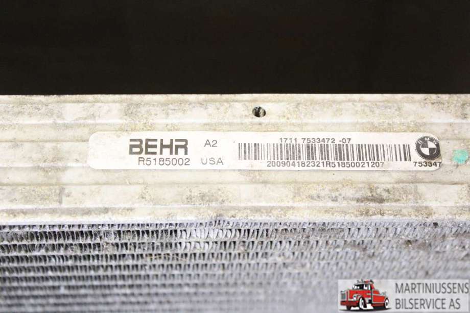 Radiator (automat gir) til BMW X6 2008-2014 (E71/E72) (E71/E72) (BMW|)