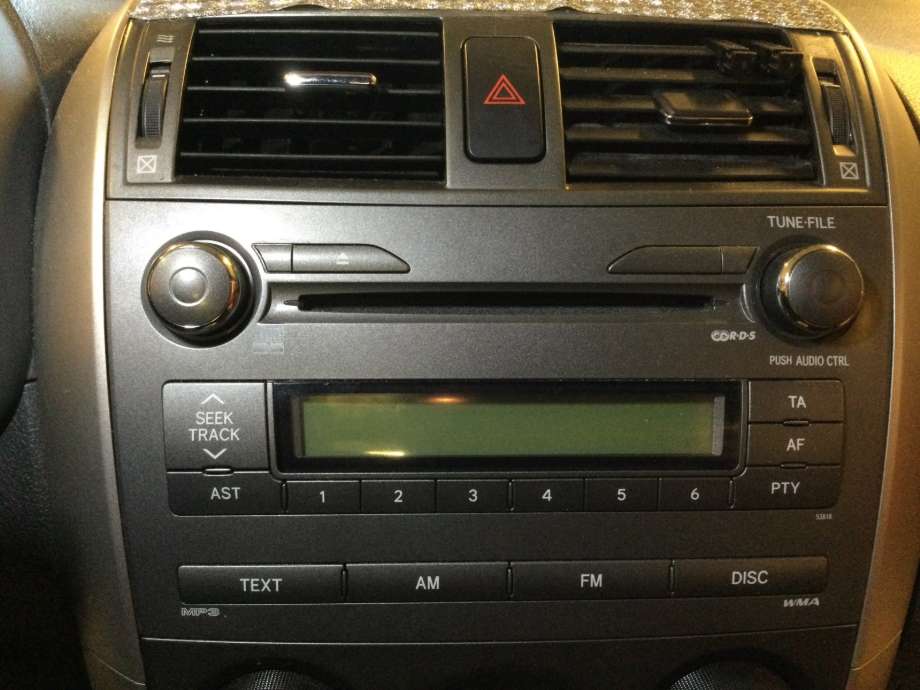 Bilstereo til Toyota Corolla, 2007-2013 (TOYOTA|)