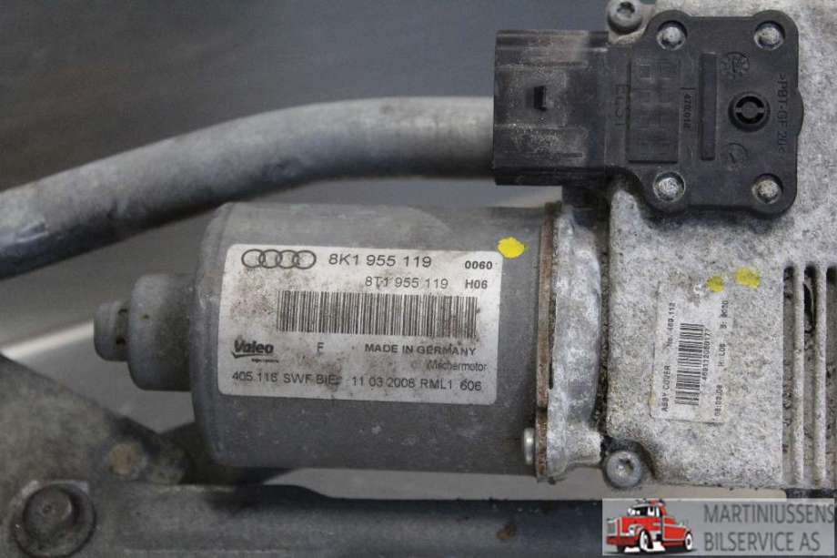 Viskermotor frontrute til Audi A4 2007-2014 (Type IV) (B8) (B8) (AUDI|8KI 955 119|)