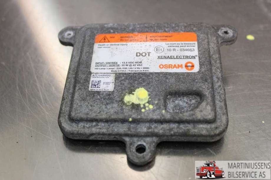 Styreenhet xenon/ballast til Ford Focus, 2011-2014 (Type III, Fase 1)  (FORD|)