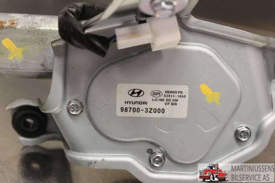 Viskermotor bakrute til Hyundai i40 2012-2017  (HYUNDAI|98700-3Z000|)