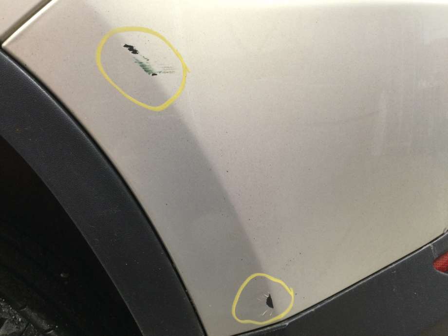 Støtfanger bak til VW Tiguan 2007-2011 (Type I, Fase 1)  (VOLKSWAGEN|)