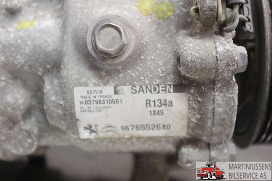 Aircondition kompressor til Citroën Jumper 2014-->> (Type III, Fase 2) (CITROEN|9676552680|)