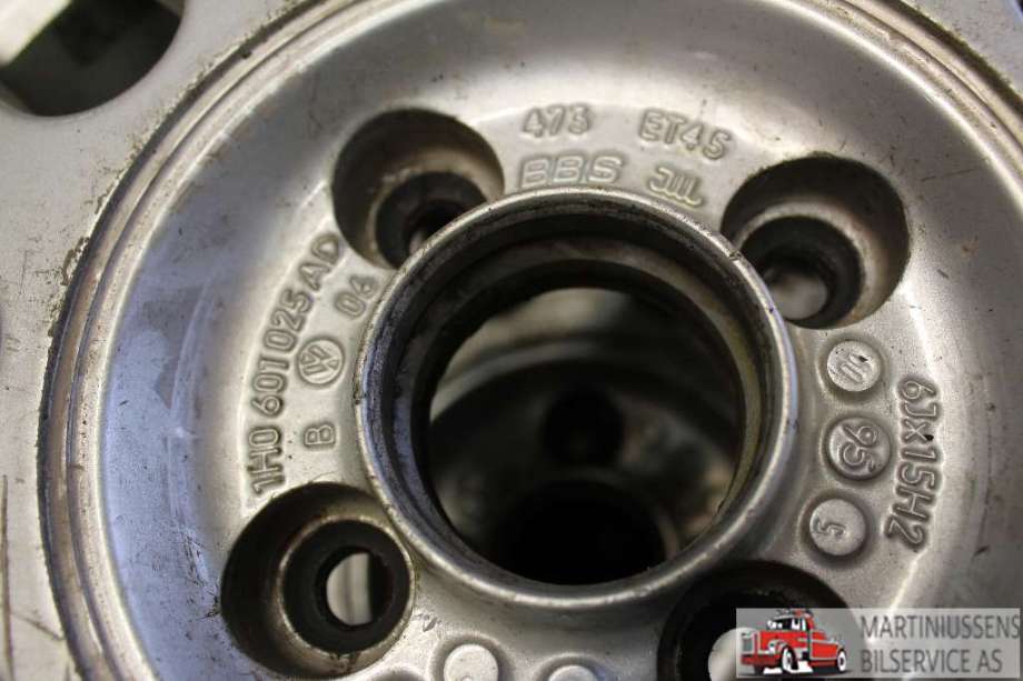 Hjulsett aluminium vinter til VW Golf III 1992-1997  (VOLKSWAGEN|-7MM|4X100|195/50-15)