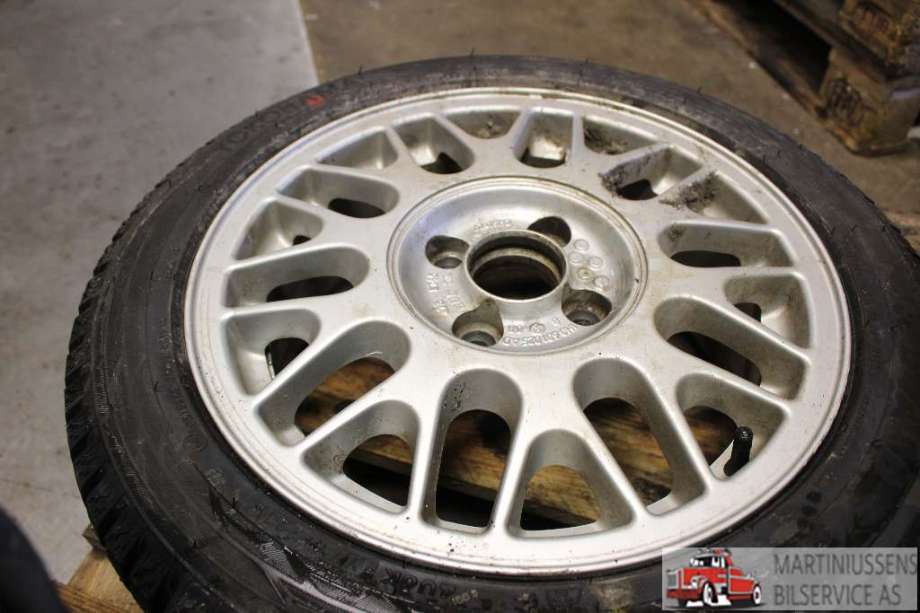 Hjulsett aluminium vinter til VW Golf III 1992-1997  (VOLKSWAGEN|-7MM|4X100|195/50-15)