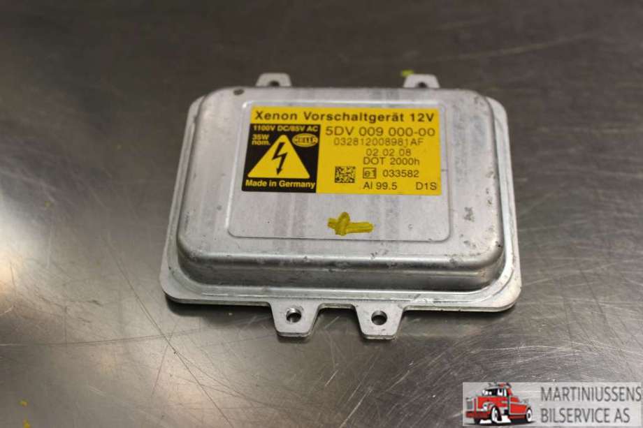 Styreenhet xenon/ballast til BMW 5-Serie, 2003-2010 (E60/E61) (E60/E61) (BMW|5DV 009 000-00)