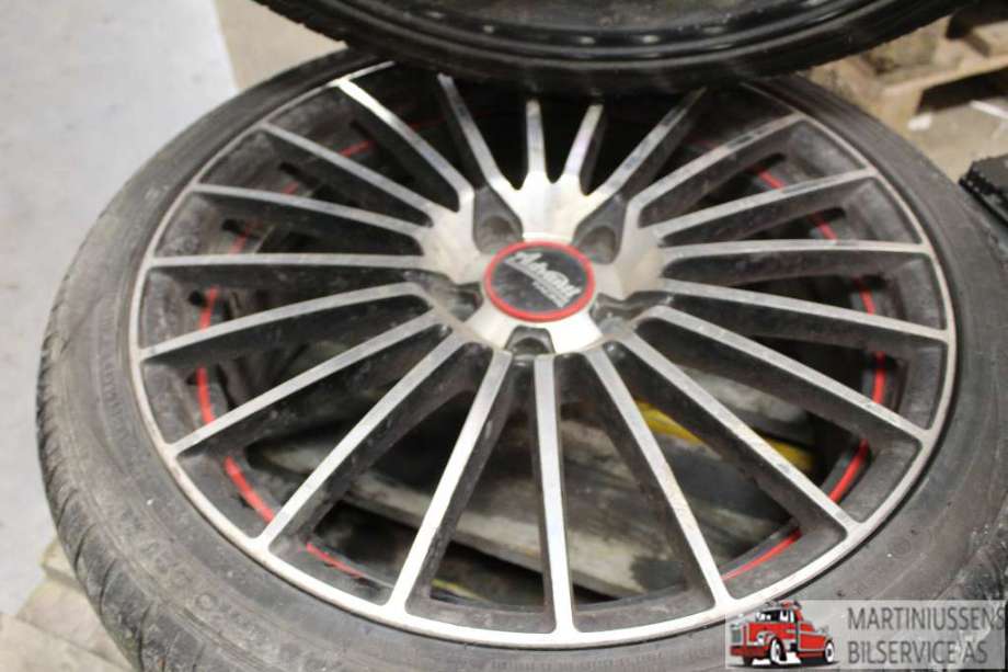 Hjulsett aluminium sommer til Renault Laguna 2001-2005 (Type II, Fase 1)  (RENAULT|-6MM|5X108|225/40-18)