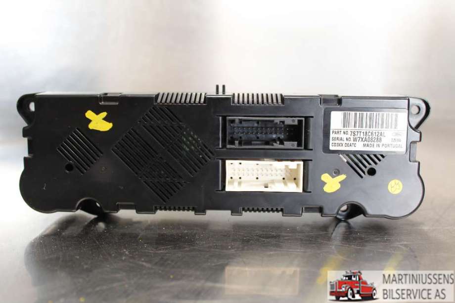 Varmeapparat betjening til Ford Mondeo 2007-2010 (Type IV, Fase 1)  (FORD|7S7T18C612AL|)