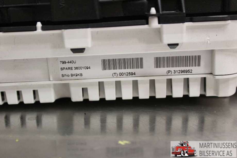 Speedometer til Volvo V40 2012-2019  (VOLVO|31296952|)