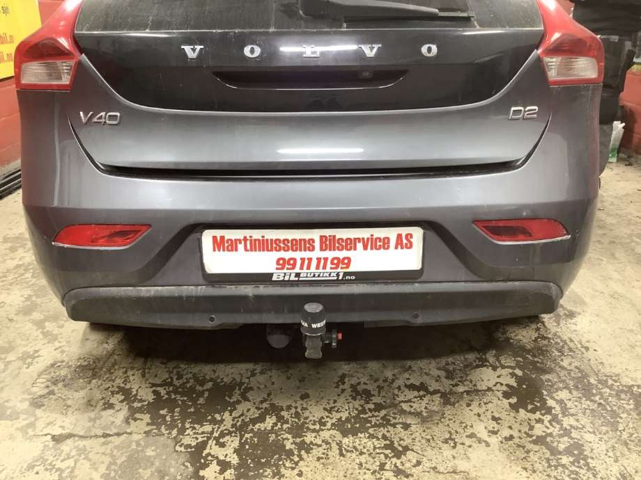 Støtfanger bak til Volvo V40, 2012-2019  (VOLVO|)
