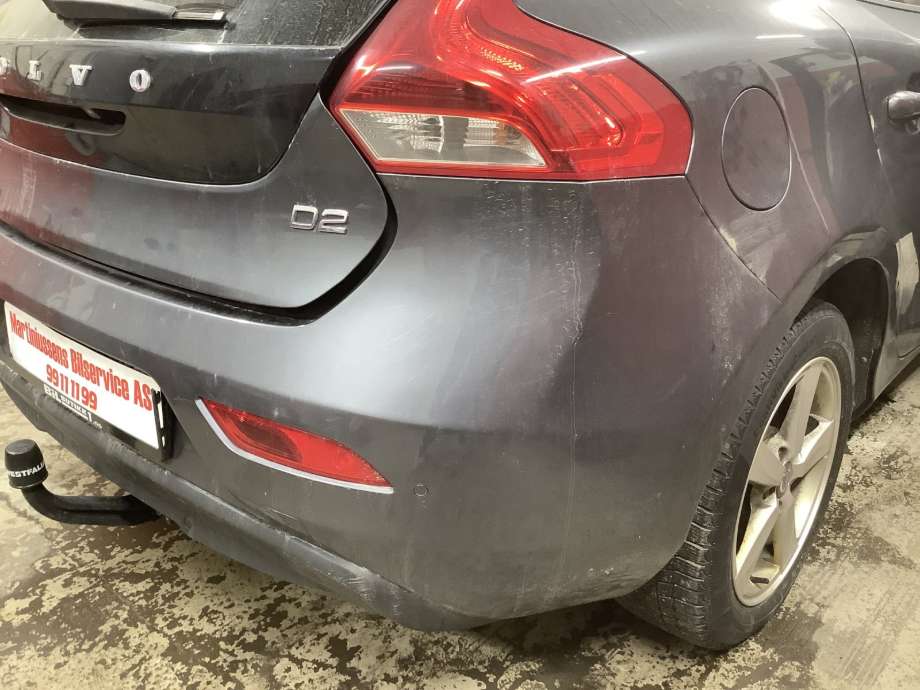 Støtfanger bak til Volvo V40 2012-2019  (VOLVO|)