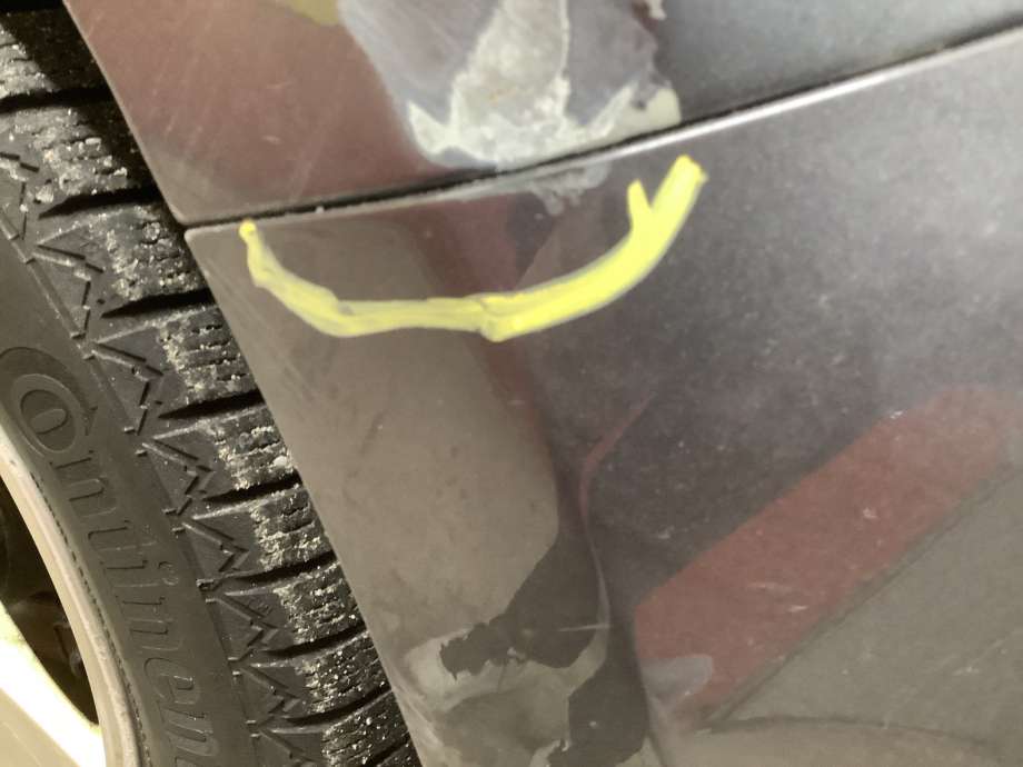 Støtfanger bak til Volvo V40 2012-2019  (VOLVO|)