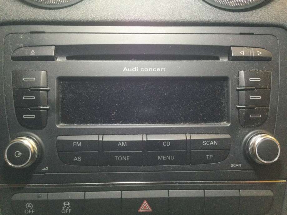 Bilstereo til Audi A3, 2009-2012 (Type II, Fase 2)  (AUDI|)