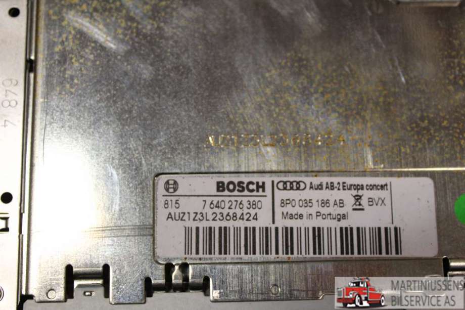 Bilstereo til Audi A3 2009-2012 (Type II, Fase 2)  (AUDI|)