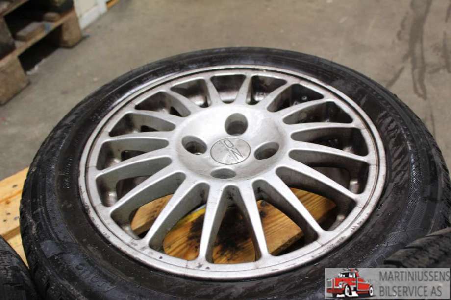 Hjulsett aluminium vinter til Renault Modus 2006-2008  (RENAULT|-6MM|4X100|185/60-15)