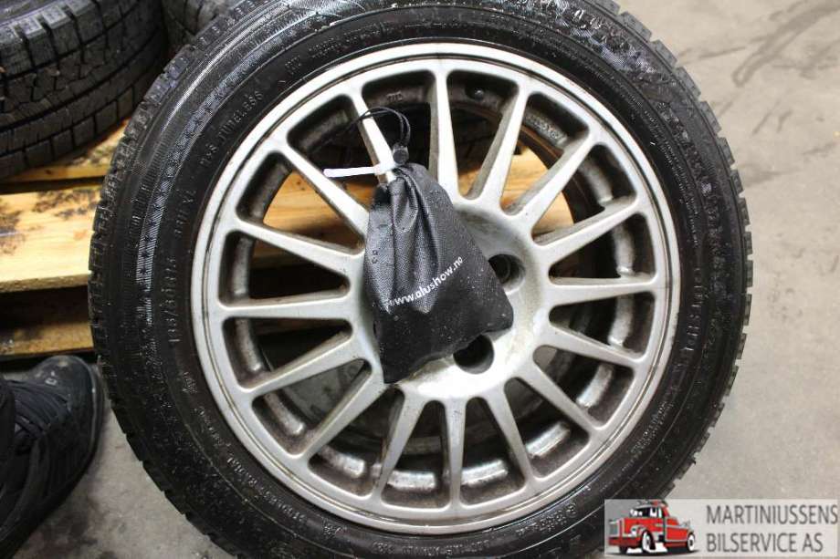 Hjulsett aluminium vinter til Renault Modus 2006-2008  (RENAULT|-6MM|4X100|185/60-15)
