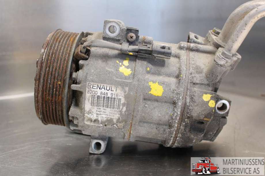 Aircondition kompressor til Renault Trafic, 2014-->>  (RENAULT|8200 848 916--B)