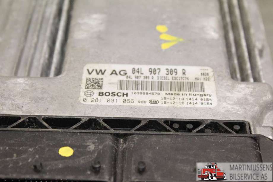 Styreenhet motor til Škoda Octavia 2013-2016 (Type III, Fase 1)  (SKODA|04L 907 309 R|)