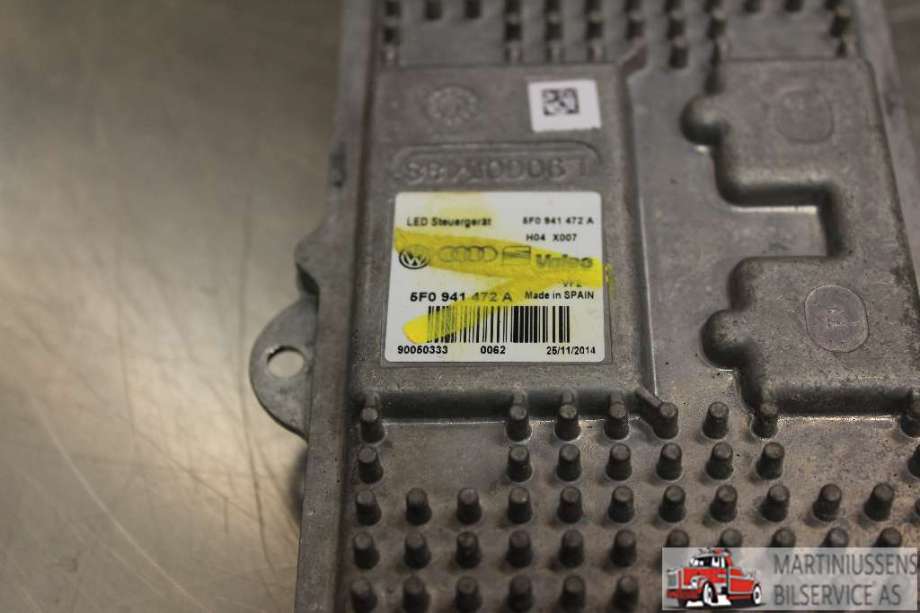 Styreenhet xenon/ballast til VW e-Golf 2014-2017 (Fase 1)  (VOLKSWAGEN|5F0 941 472 A|)