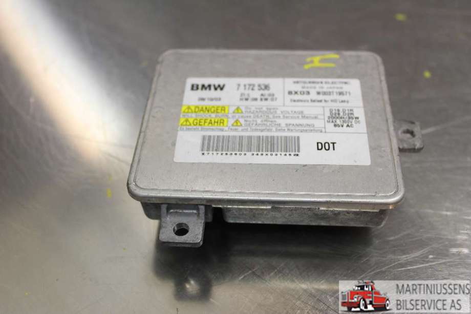 Styreenhet xenon/ballast til BMW 3-Serie, 2005-2011 (E90/E91/E92/E93) (E90/E91/E92/E93) (BMW|7 172 536)