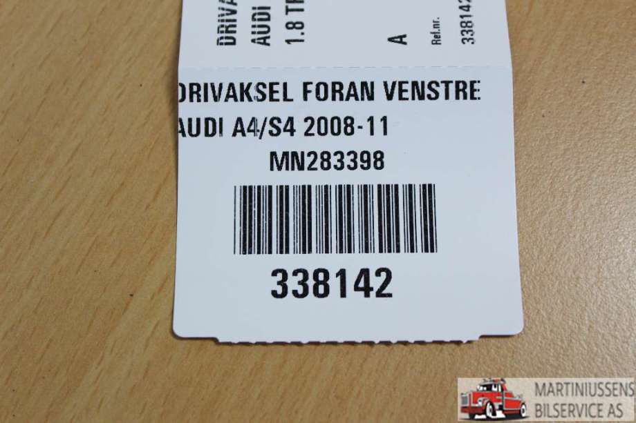 Motordeksel over motor til Audi A4 2007-2014 (Type IV) (B8) (B8) (AUDI|)