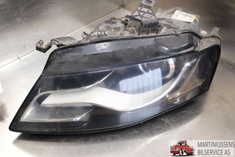 Frontlykt venstre xenon til Audi A4 2007-2014 (Type IV) (B8) (B8) (AUDI|8K0 941 029 AJ|)