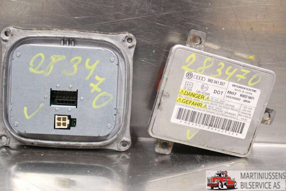 Styreenhet xenon/ballast til Audi A4 2007-2014 (Type IV) (B8) (B8) (AUDI|8K0.941.597|)